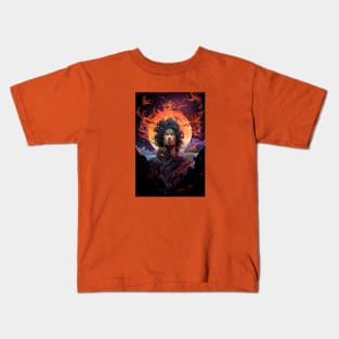 Imperial Inferno, Extraterrestrial Warrior Prince with Solar Power Kids T-Shirt